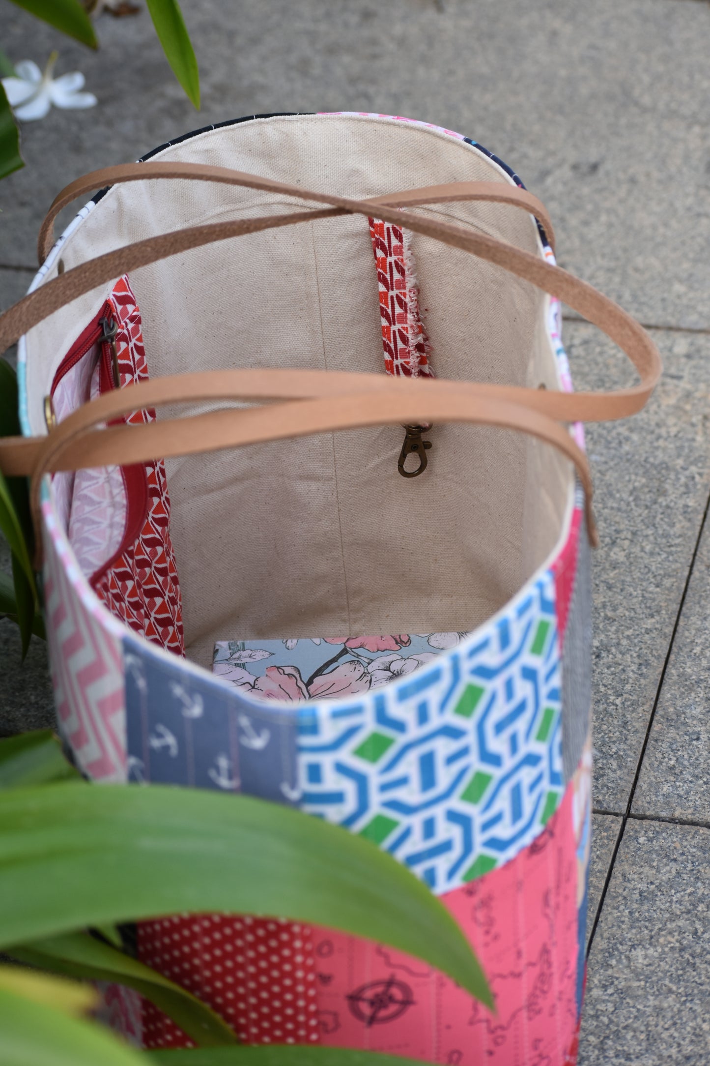 Patchwork Tote - Birds