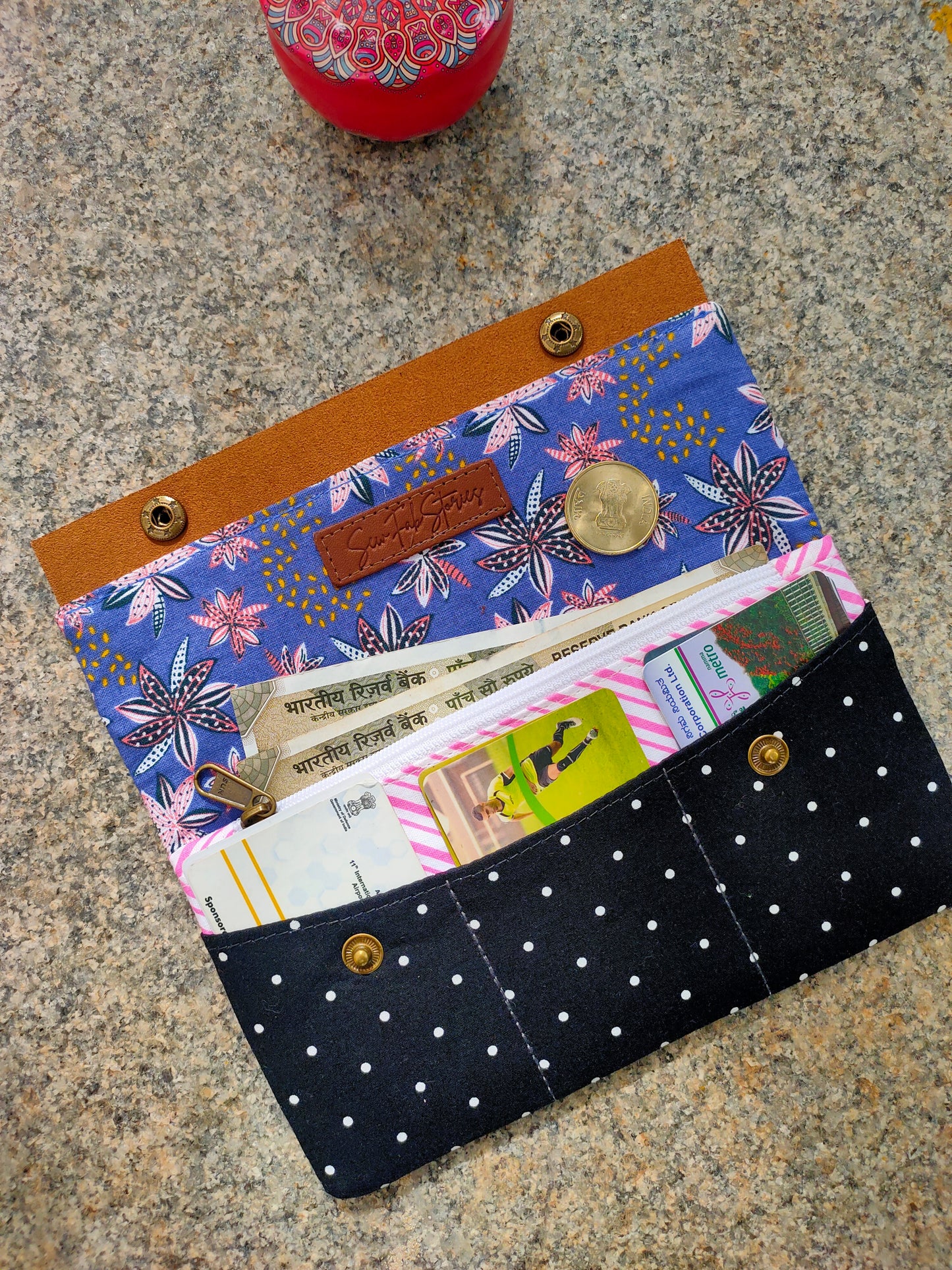 Minimalist Wallet - Lavender Love