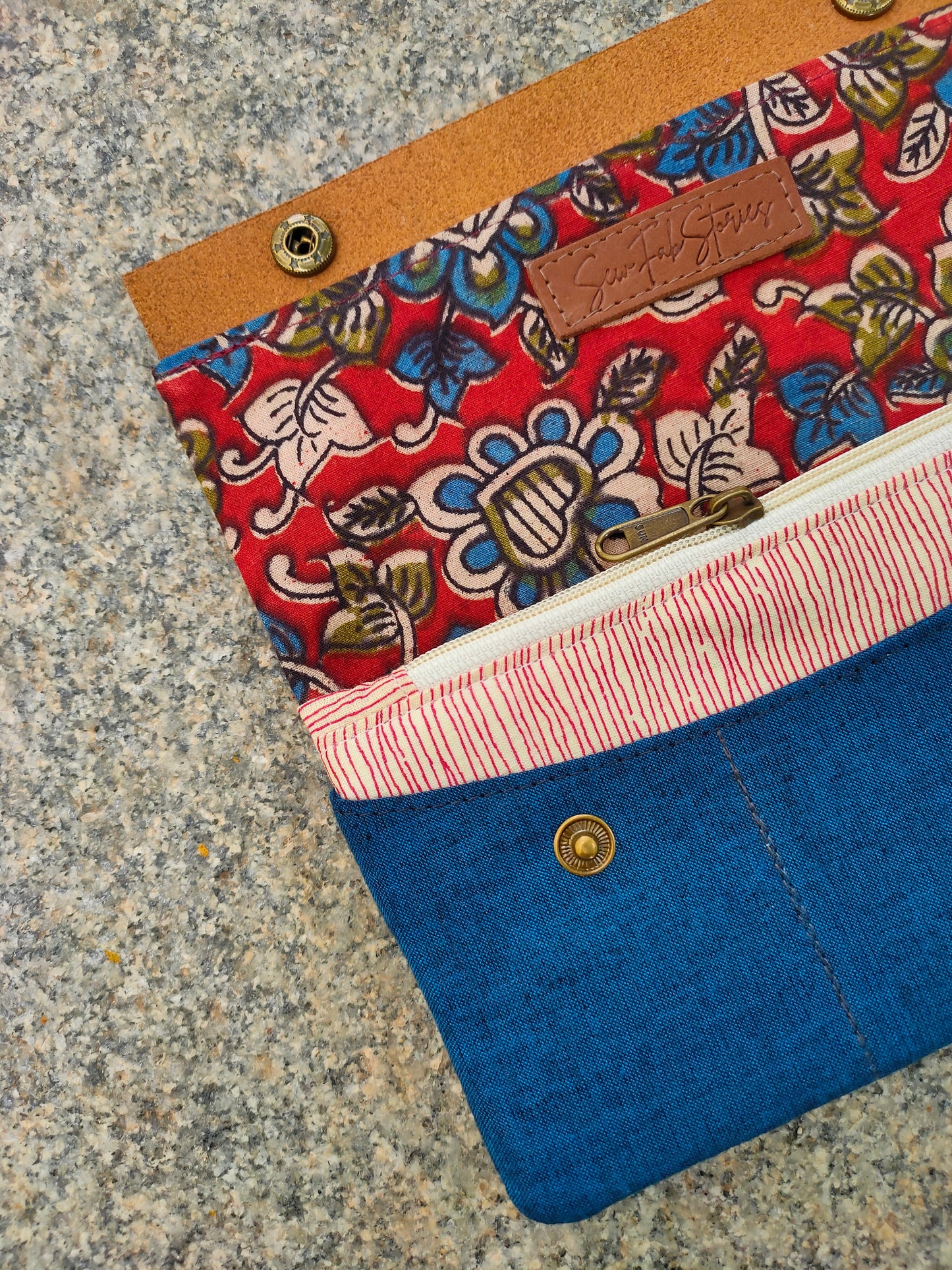Minimalist Wallet - Kalamkari