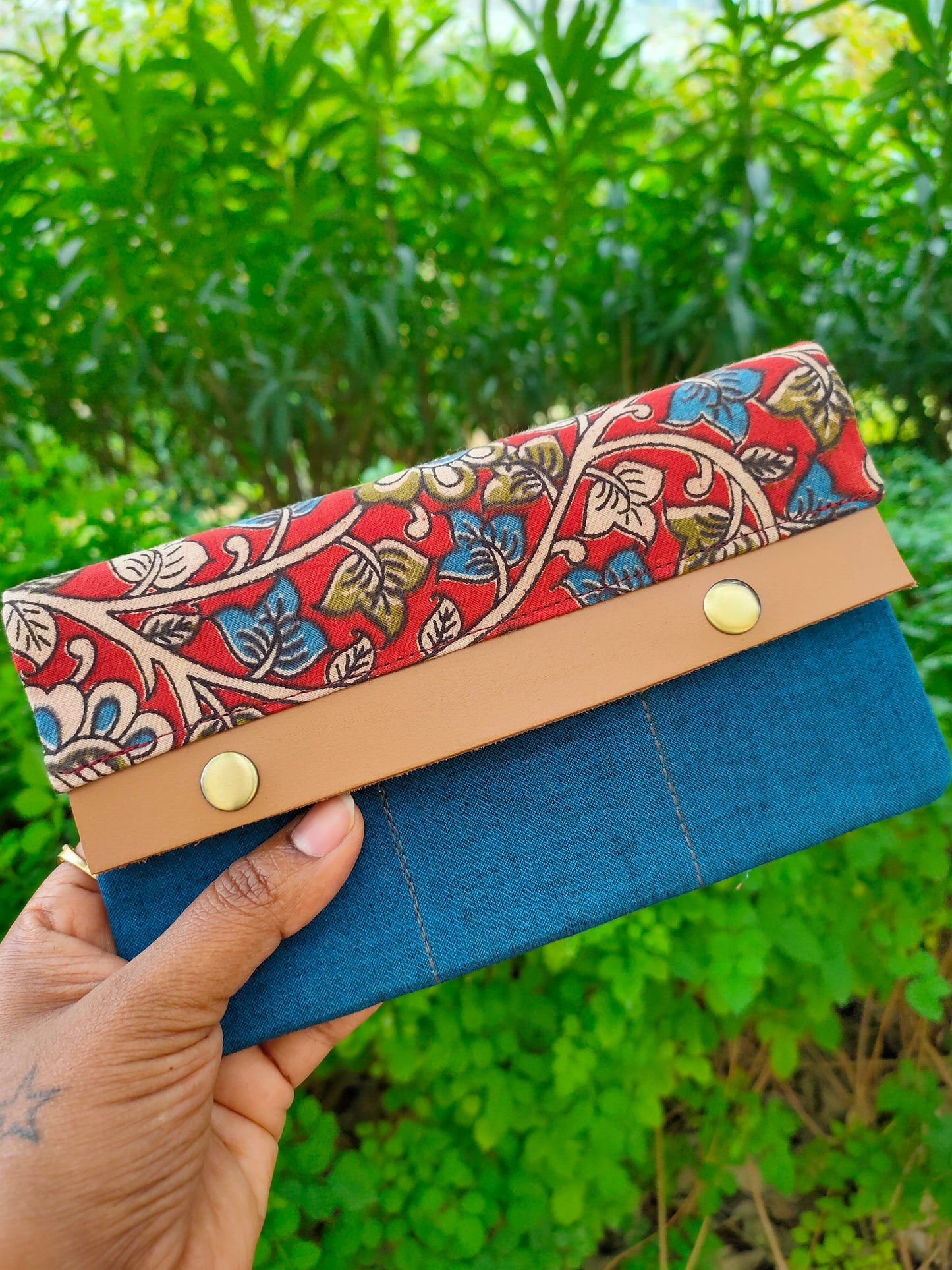 Minimalist Wallet - Kalamkari