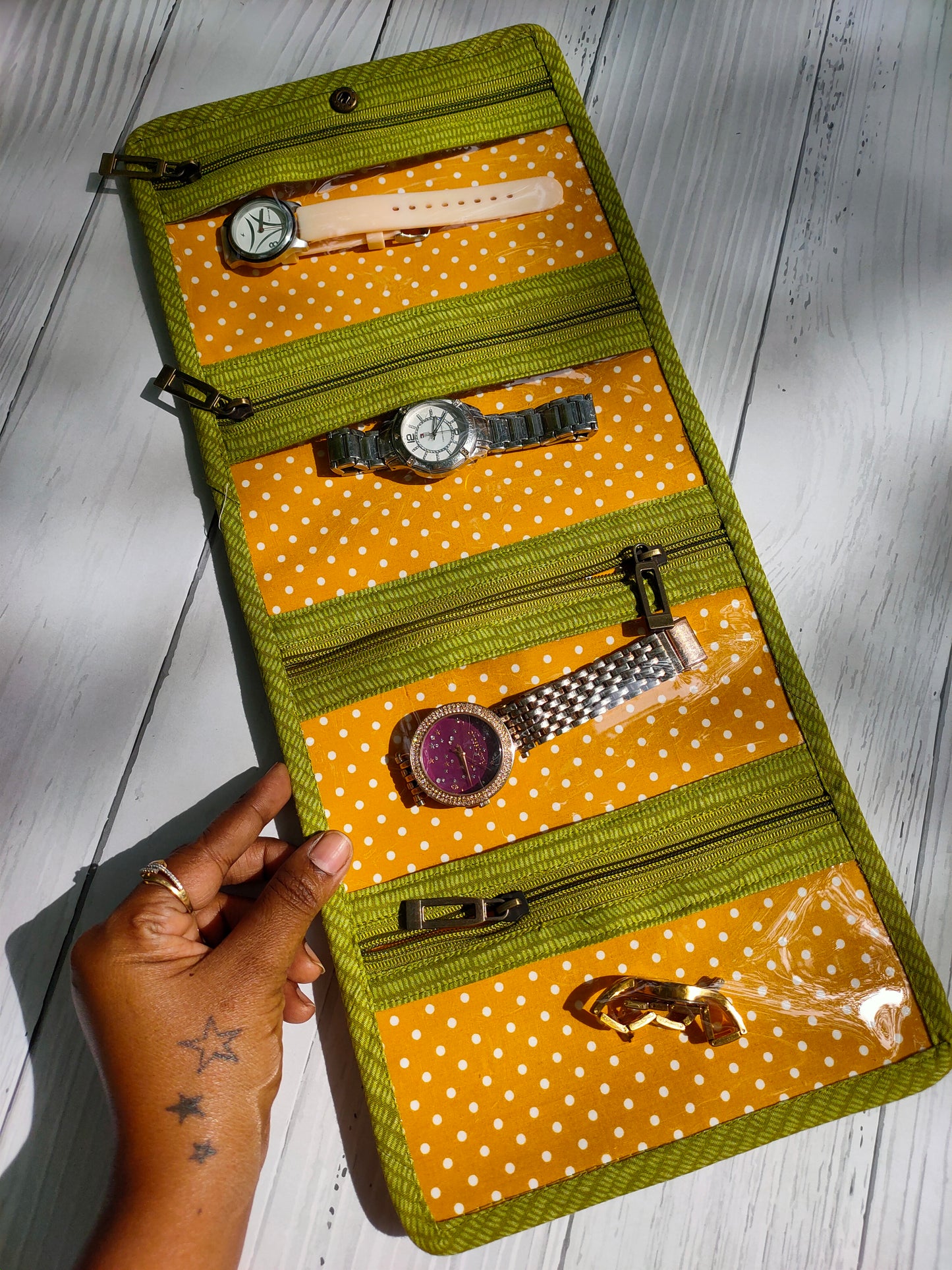 Watch Organizer - Green Plants