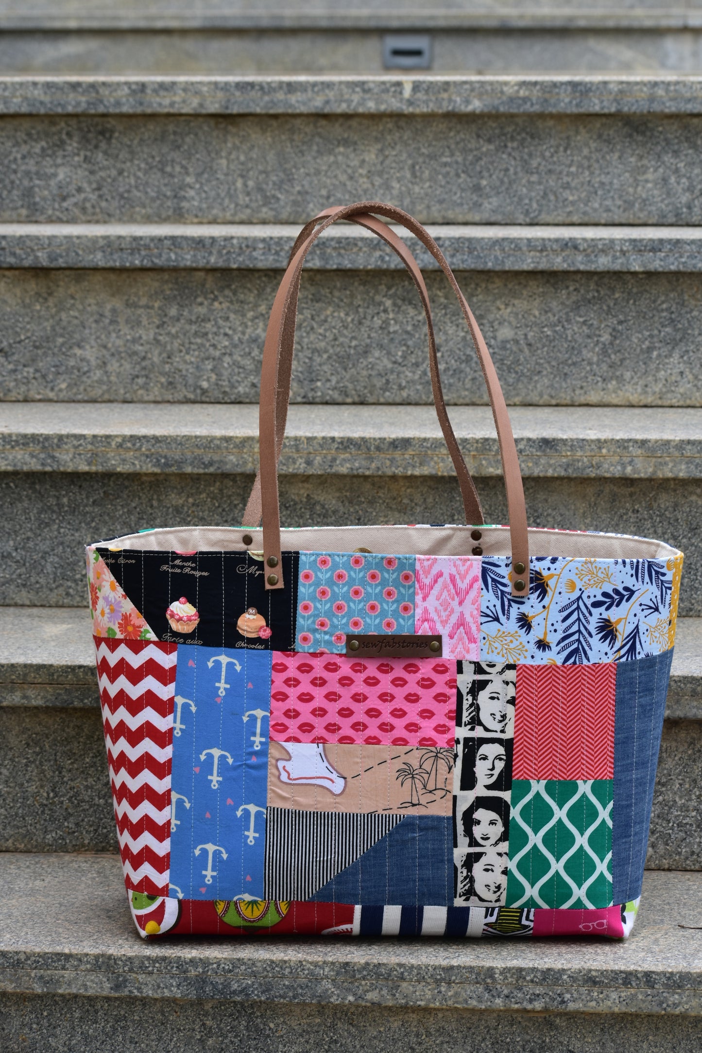 Patchwork Tote - Madhuri