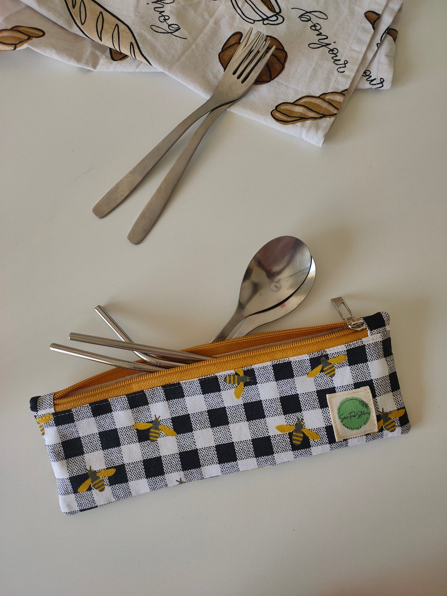 Cutlery pouch - Bumblebees