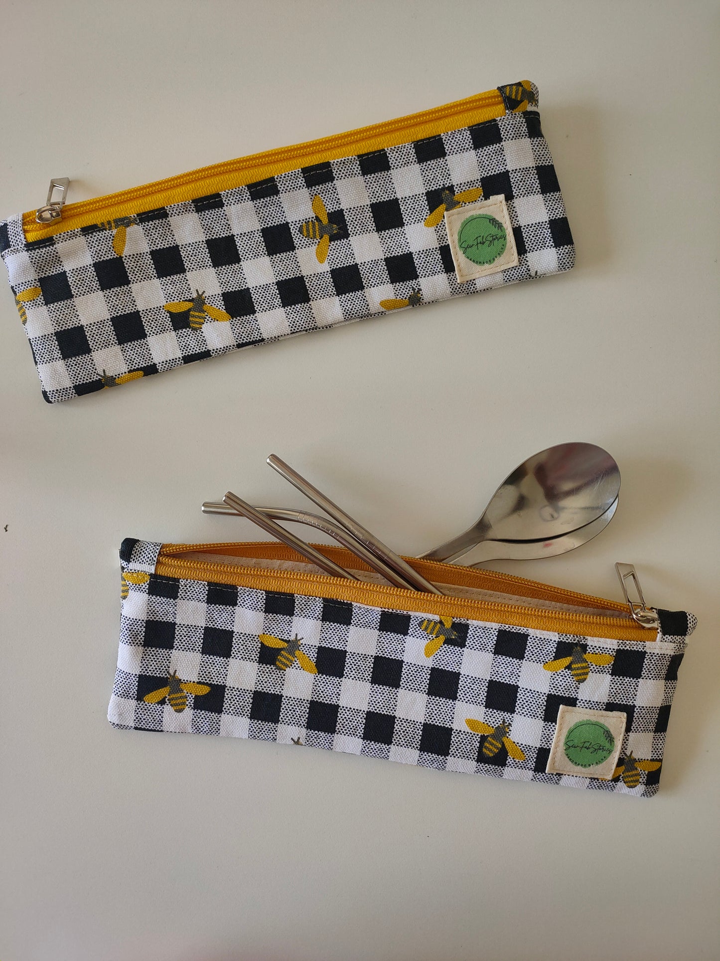 Cutlery pouch - Bumblebees