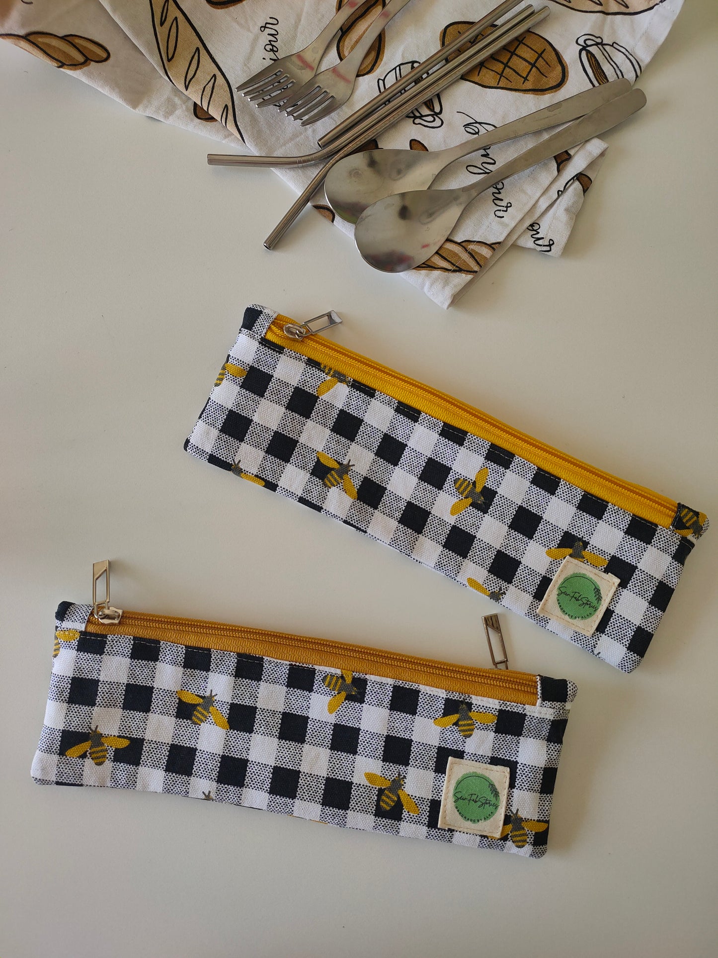 Cutlery pouch - Bumblebees