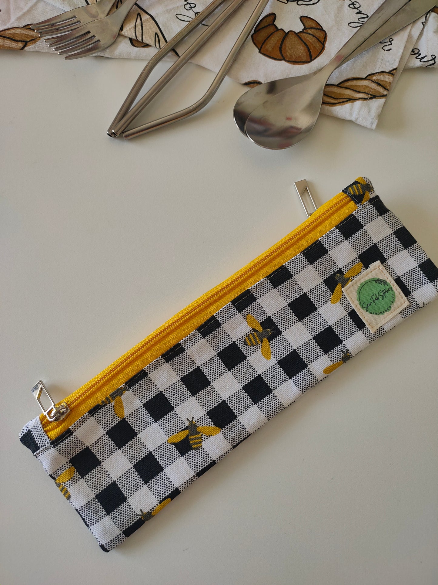 Cutlery pouch - Bumblebees