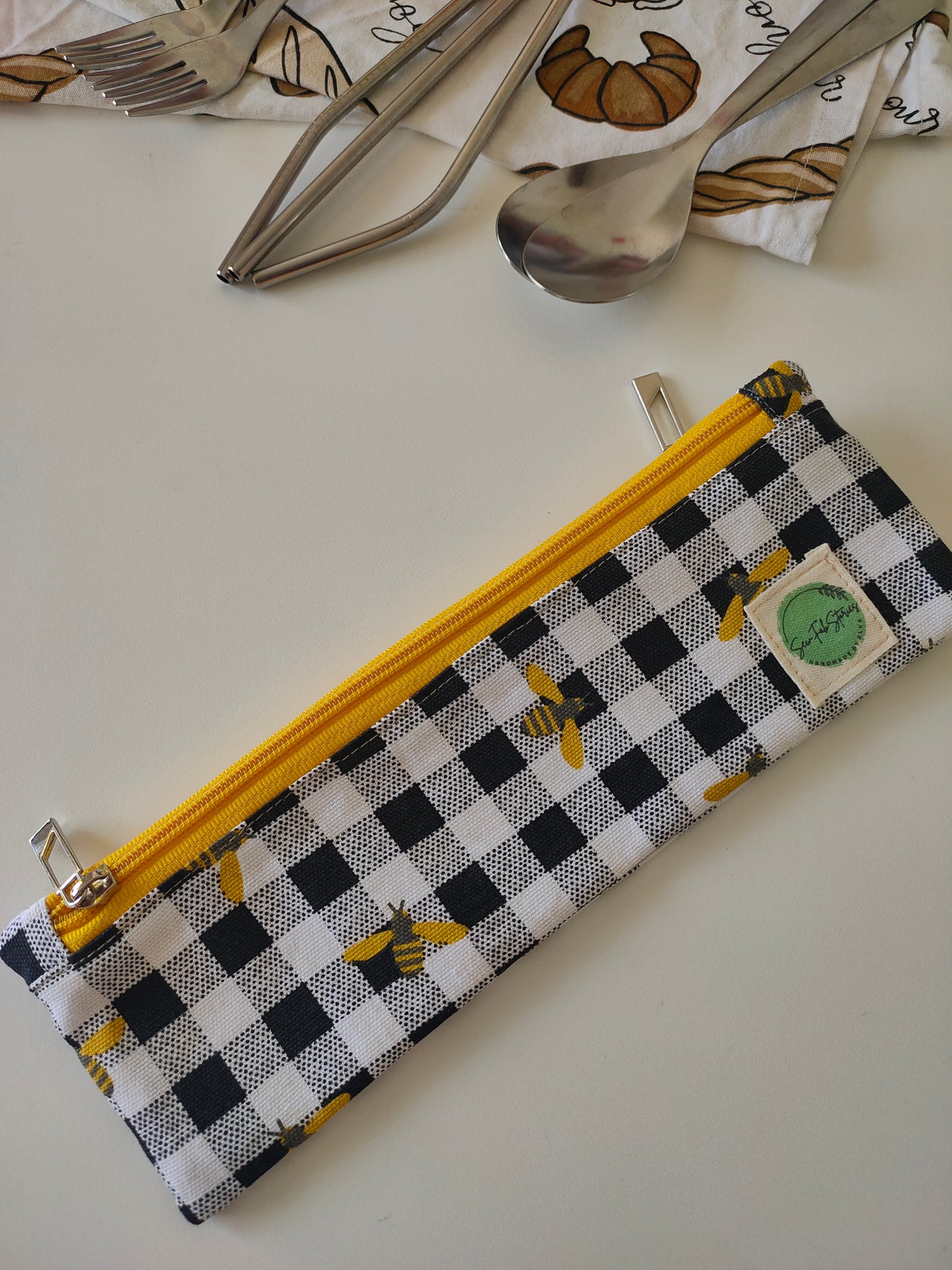 Cutlery pouch - Bumblebees