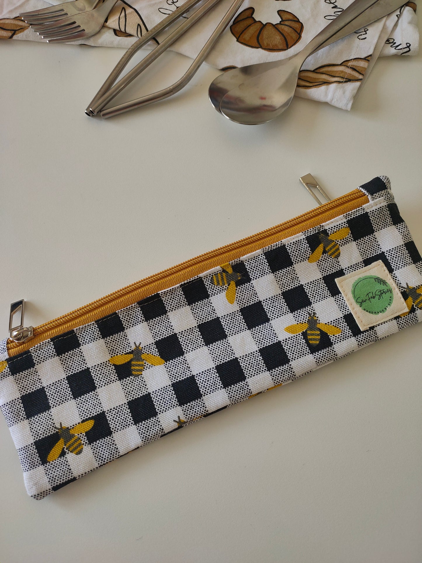 Cutlery pouch - Bumblebees