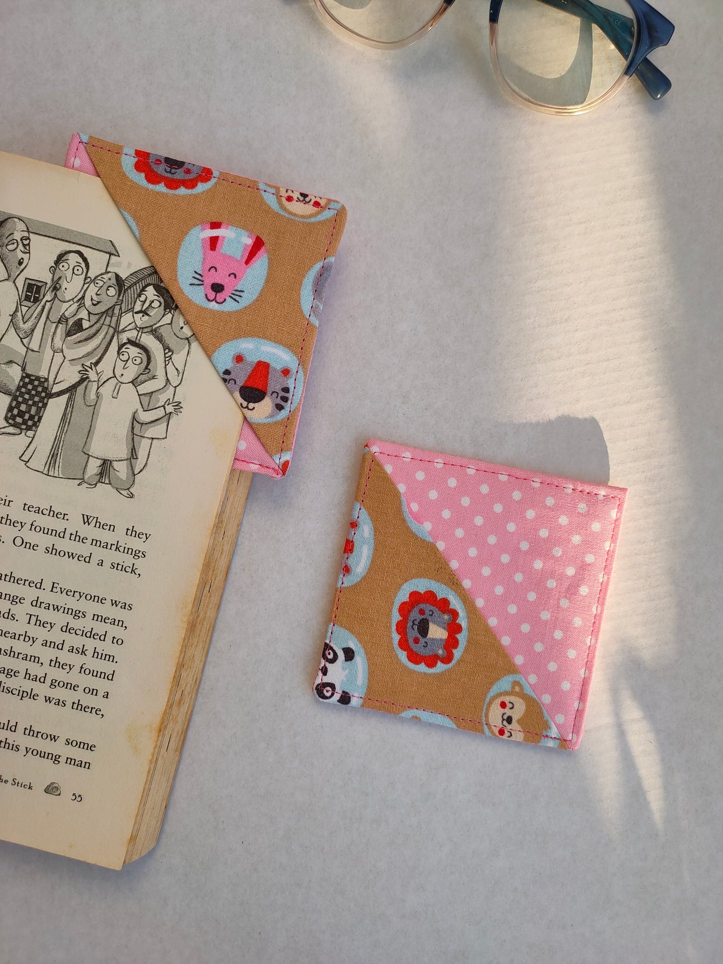 Corner Bookmark - Cute animals