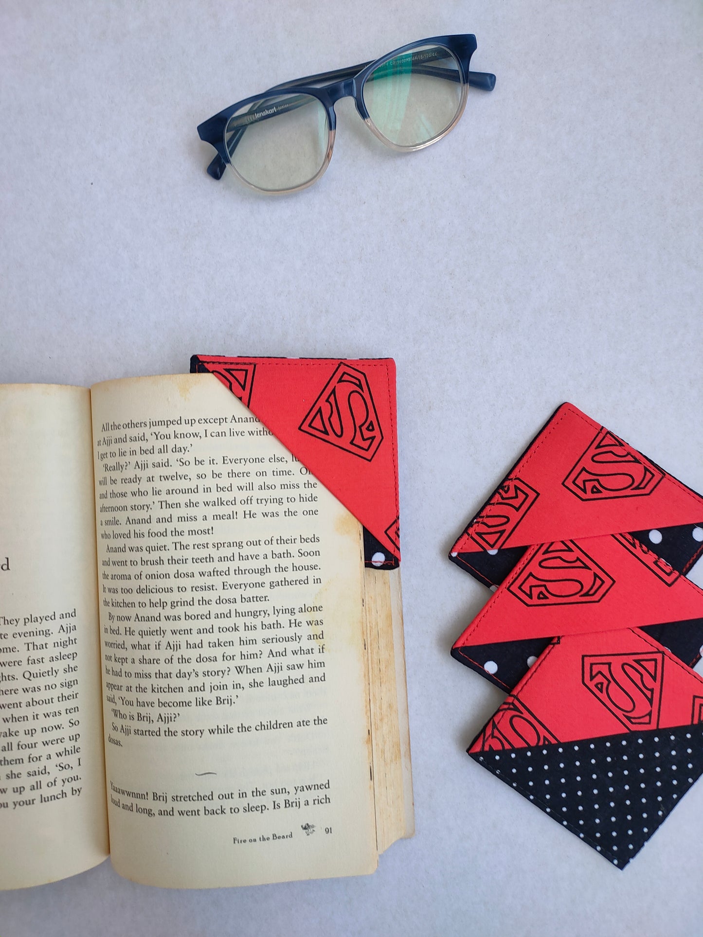 Corner Bookmark - Superman