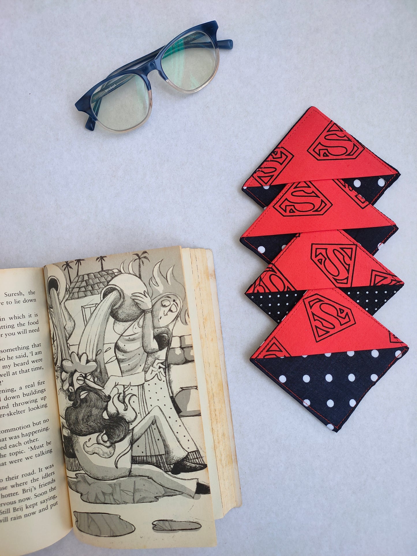 Corner Bookmark - Superman