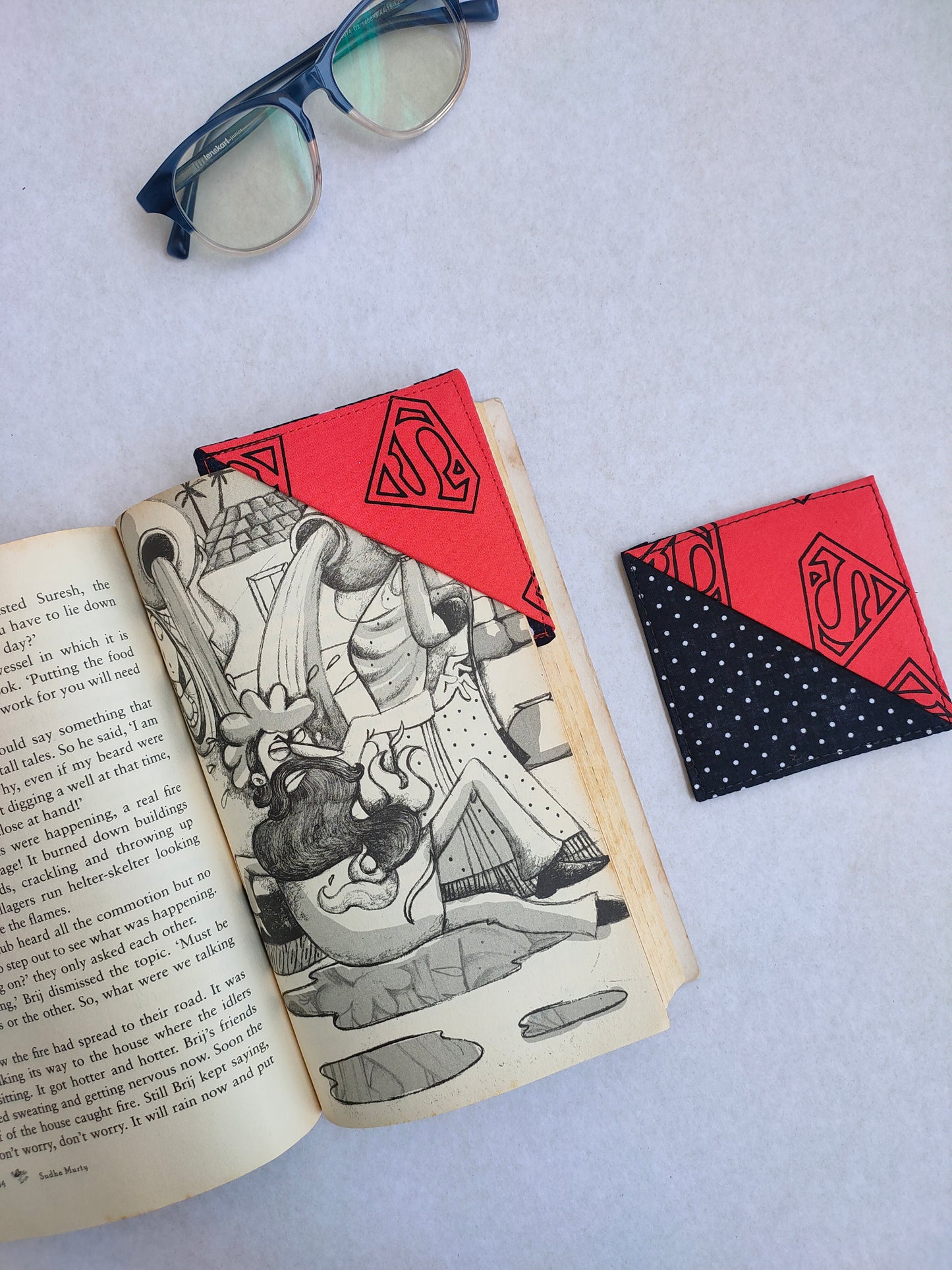 Corner Bookmark - Superman