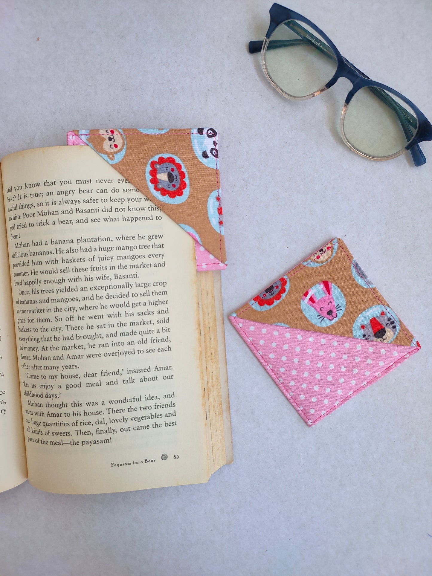 Corner Bookmark - Cute animals