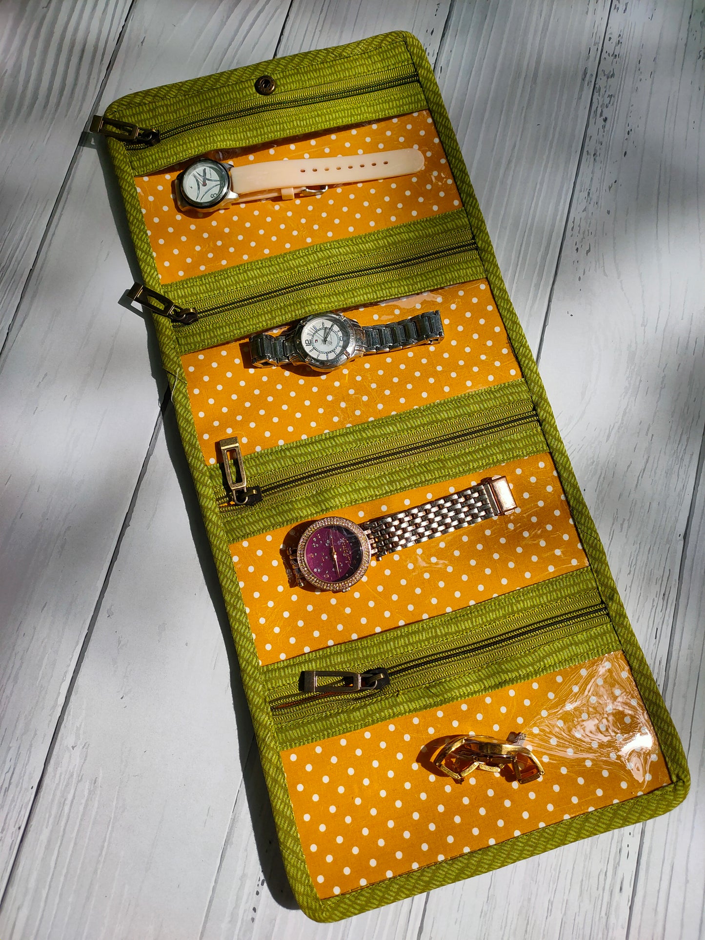Watch Organizer - Green Plants