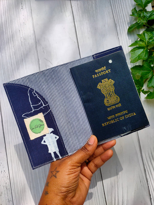 Passport  Sleeve - Blue HP